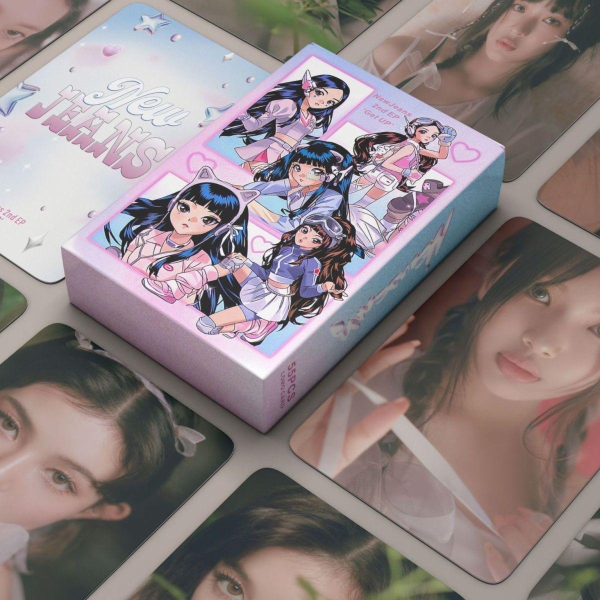 CARTES PHOTO NEWJEANS GET UP 55