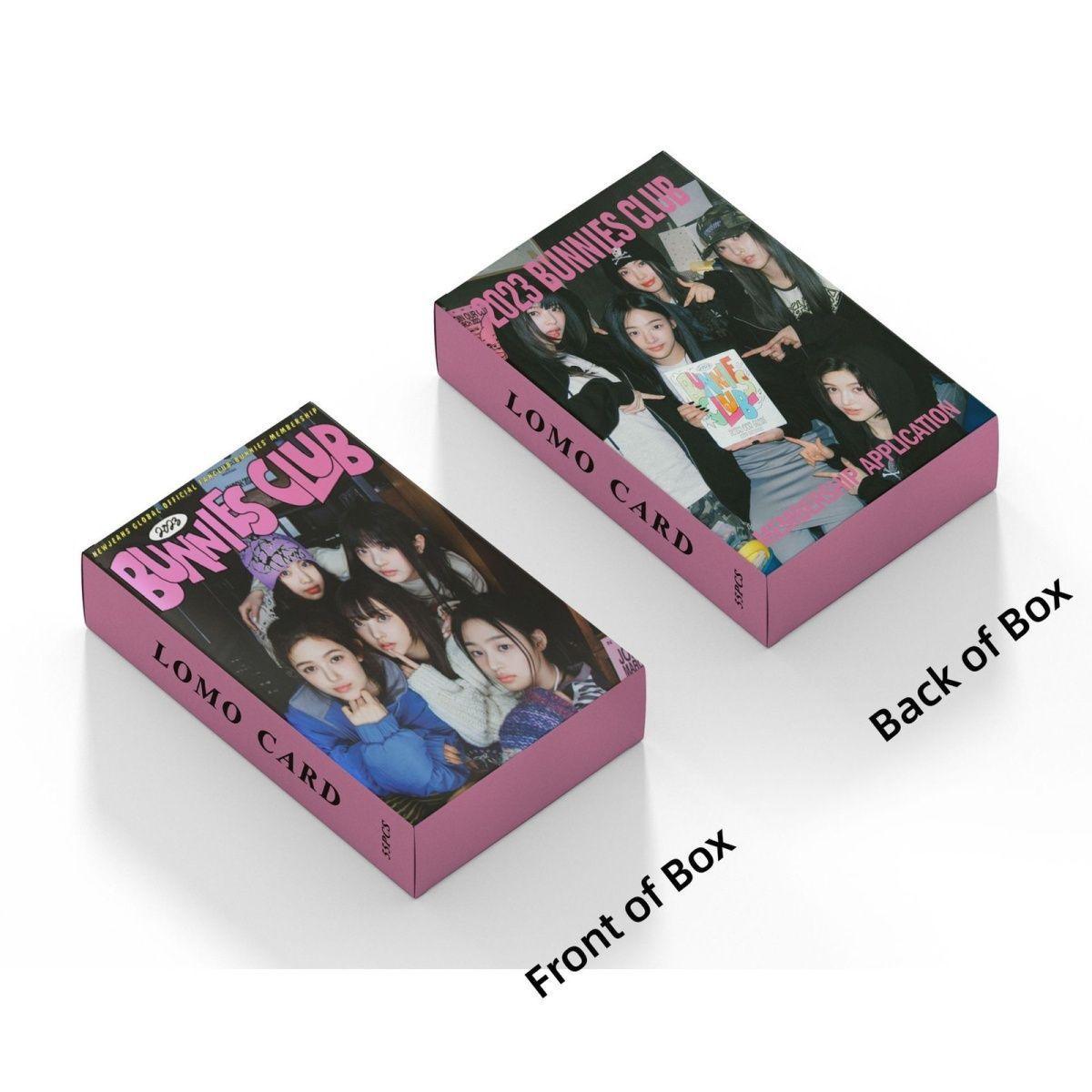 CARTES PHOTO NEWJEANS BUNNIES CLUB