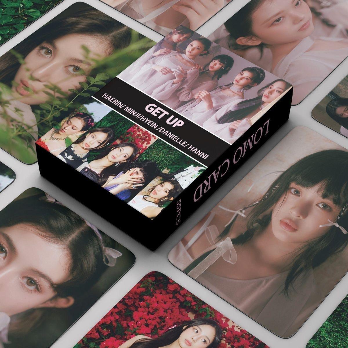 CARTES PHOTO NEWJEANS GET UP 55 PCS