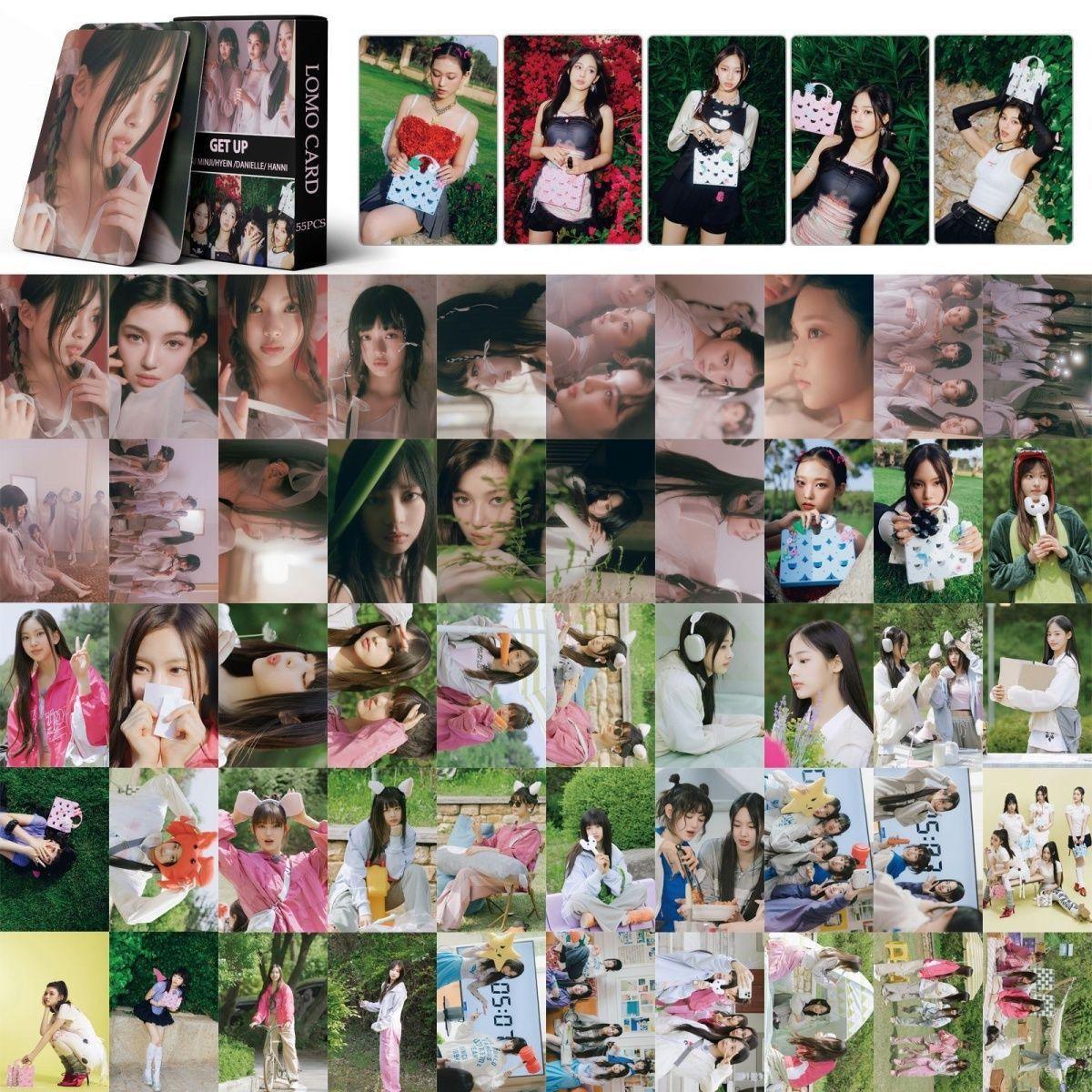 CARTES PHOTO NEWJEANS GET UP 55 PCS