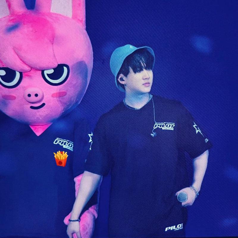 T-SHIRT PILOTE STRAY KIDS 100% COTON