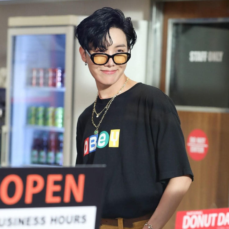 T-shirt J-Hope Obey Dynamite 100% coton