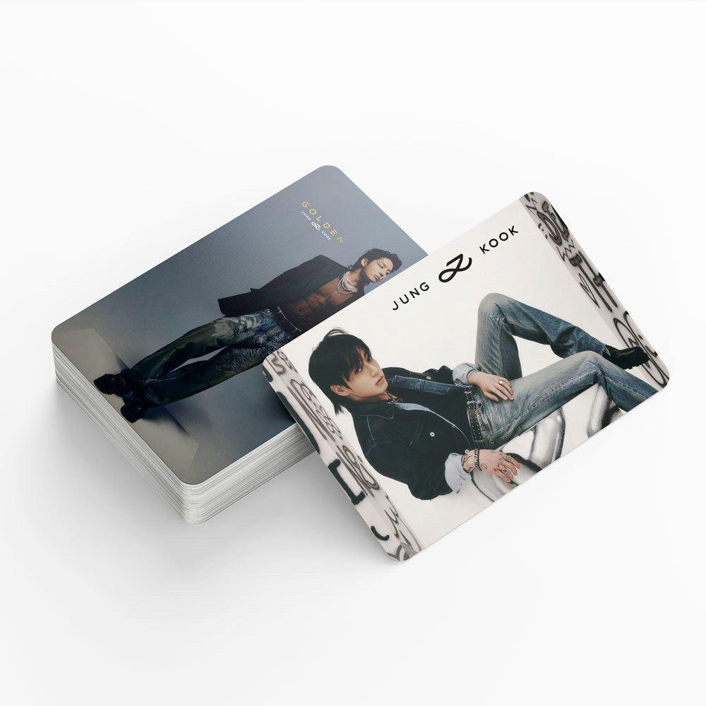 CARTES PHOTO JUNGKOOK GOLDEN 55 PCS
