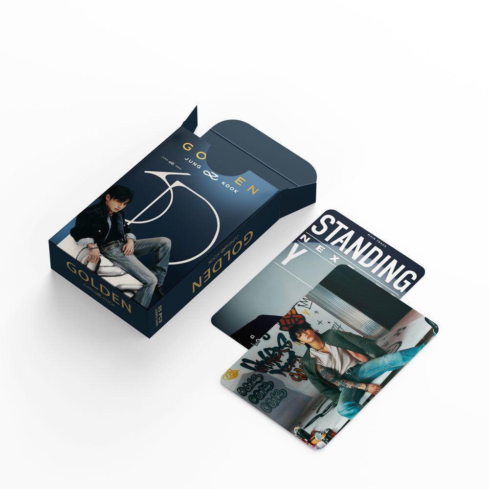 CARTES PHOTO JUNGKOOK GOLDEN 55 PCS