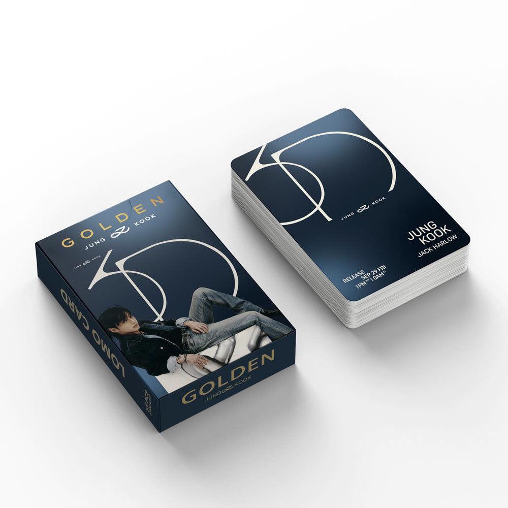 CARTES PHOTO JUNGKOOK GOLDEN 55 PCS