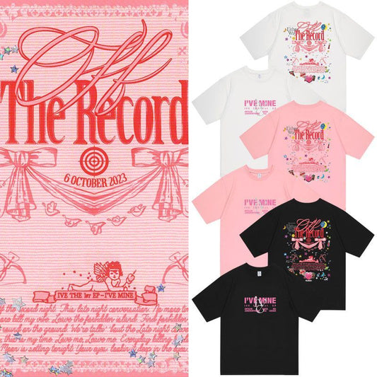 T-SHIRT IVE MERCH - I'VE MINE 100% COTON (différentes couleurs)