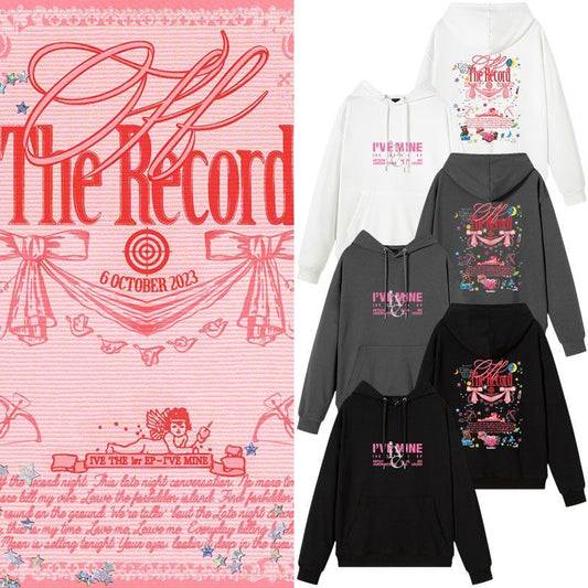 IVE MERCH - I'VE MINE (différentes couleurs) SWEAT À CAPUCHE