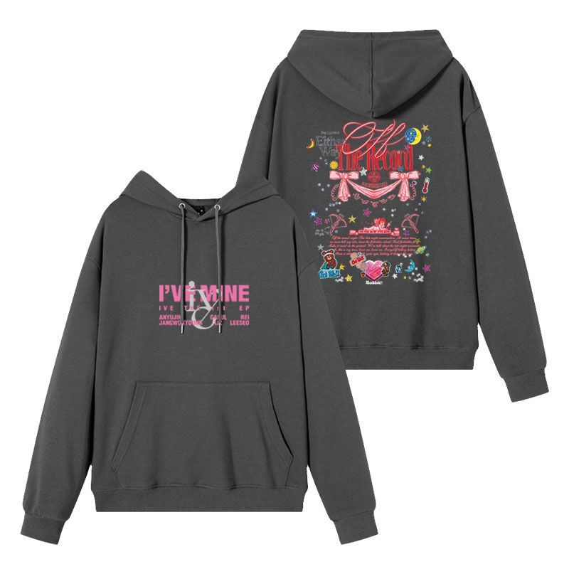 IVE MERCH - I'VE MINE (différentes couleurs) SWEAT À CAPUCHE
