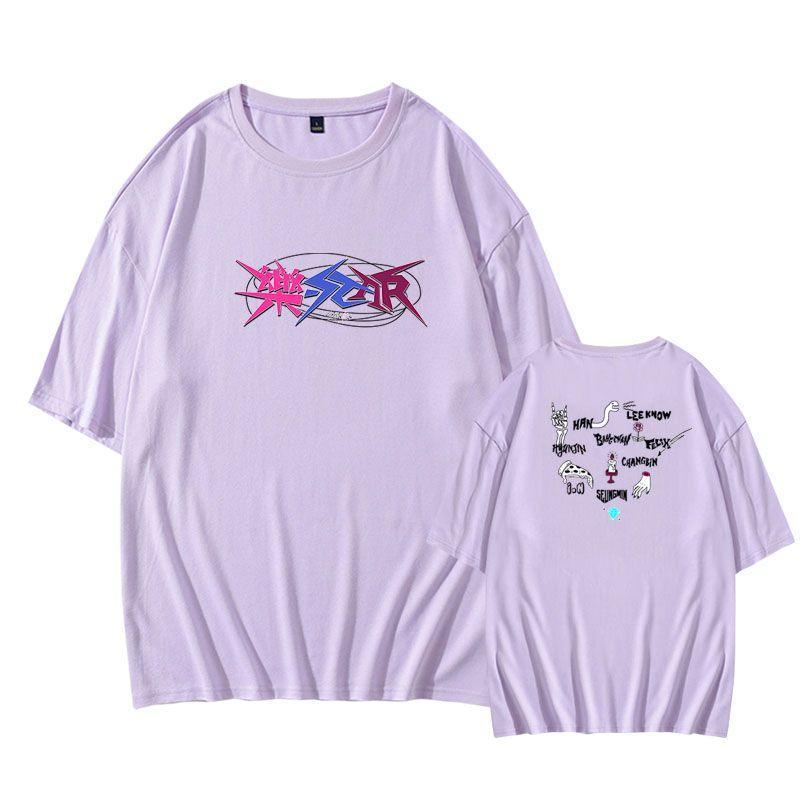 T-SHIRT STRAY KIDS STAR 100 % COTON