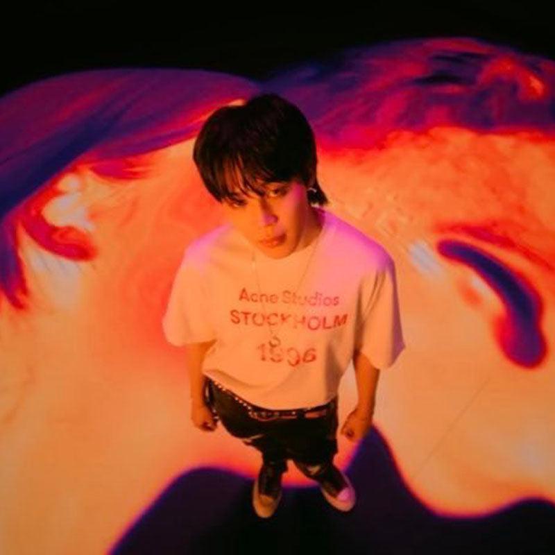 T-SHIRT JIMIN FACE COMME UN FOU 100% COTON