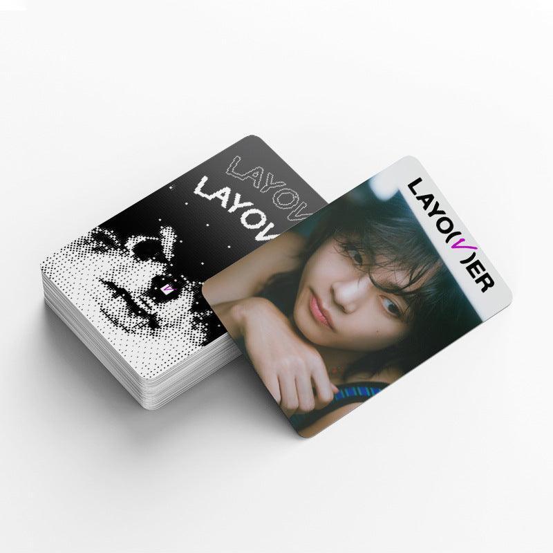 V LAYOVER PHOTOCARDS 92 PCS (60 PHOTOCARTES + 32 AUTOCOLLANTS)