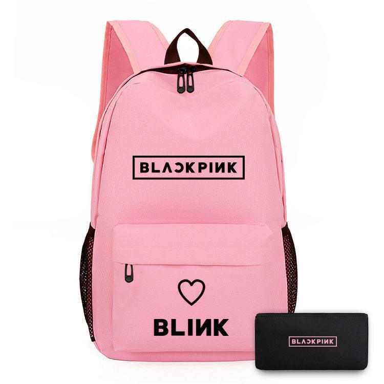 SACS À DOS BLACKPINK + ÉTUI