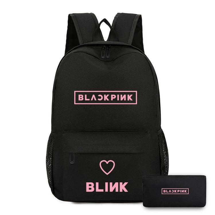 SACS À DOS BLACKPINK + ÉTUI