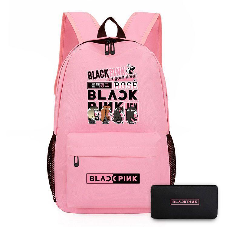 SACS À DOS BLACKPINK + ÉTUI