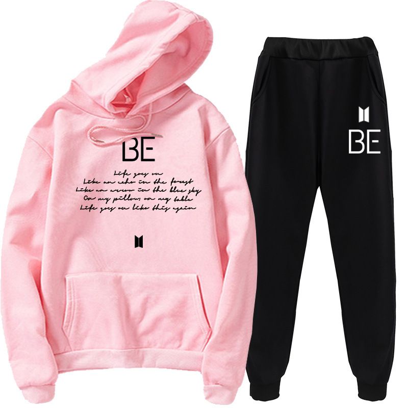 Ensemble sweat à capuche et pantalon BTS BE