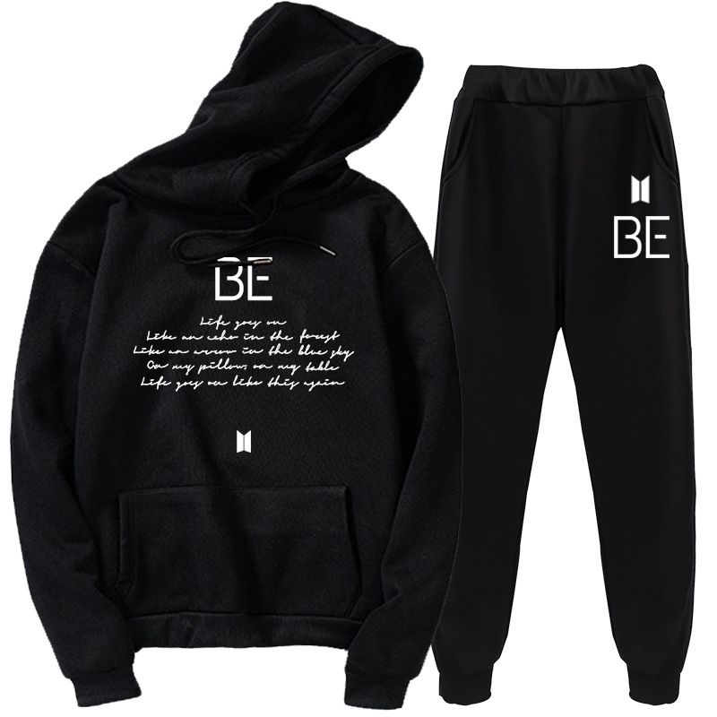 Ensemble sweat à capuche et pantalon BTS BE