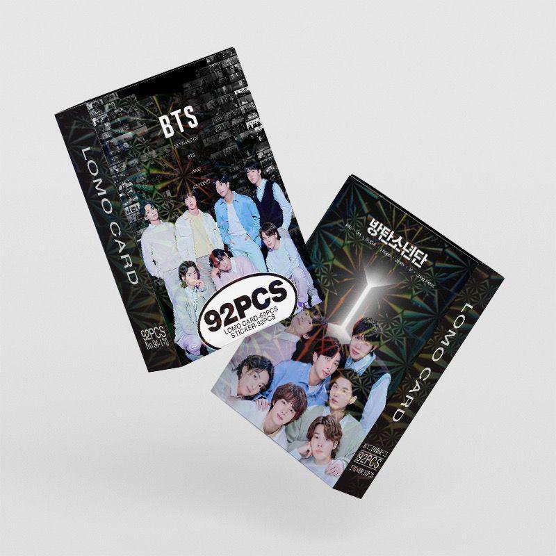 PHOTOCARTES BTS FÊTE 2023 92 PIÈCES (60 PHOTOCARTES + 32 AUTOCOLLANTS)