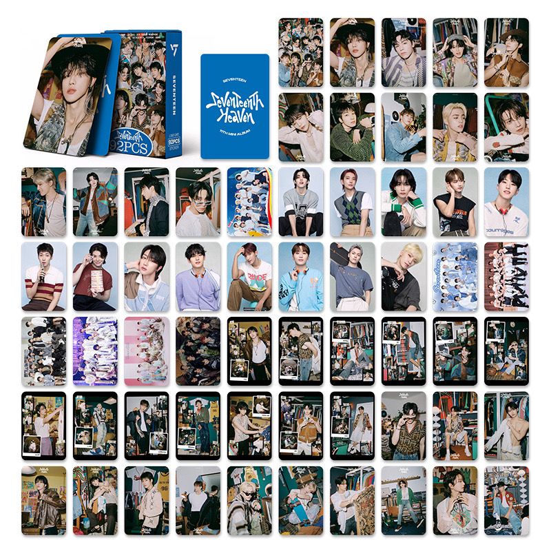 KITS SEVENTEEN SeventeenTh 92 PIÈCES (60 PHOTOCARTES + 32 ADHÉSIFS)