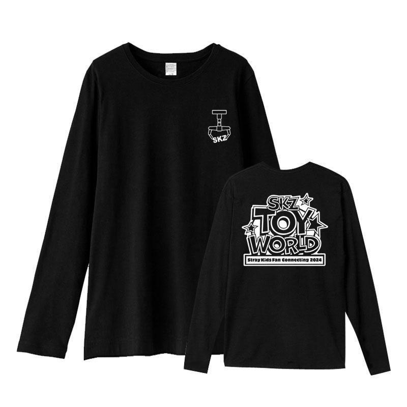 T-SHIRTS ET CHEMISES À MANCHES LONGUES STRAY KIDS TOY WORLD 100 % COTON