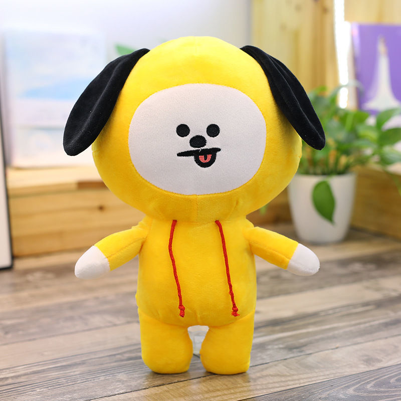 PELUCHE BT21 TOUS LES PERSONNAGES (25, 35 et 45cm)