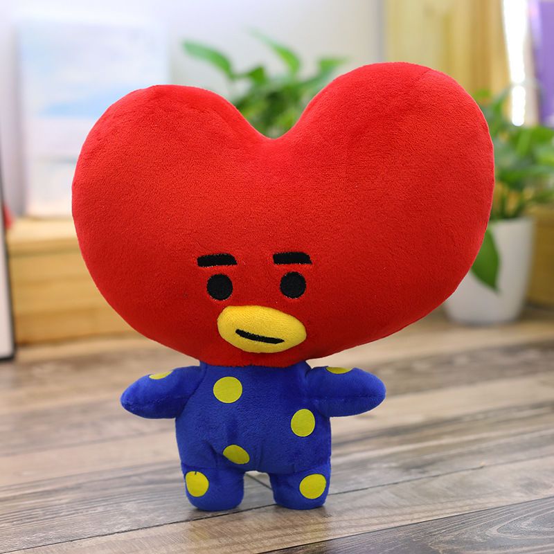 PELUCHE BT21 TOUS LES PERSONNAGES (25, 35 et 45cm)