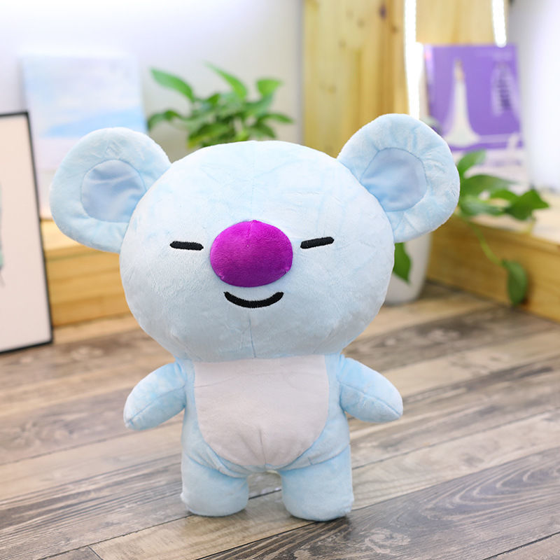 PELUCHE BT21 TOUS LES PERSONNAGES (25, 35 et 45cm)
