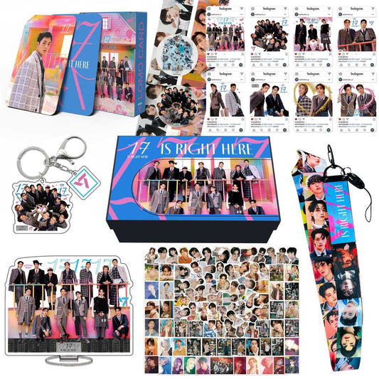 SEVENTEEN MERCH « 17 Is Right Here » COFFRET 162 PIÈCES (COFFRET CADEAU AVEC PLUSIEURS ARTICLES !✨)
