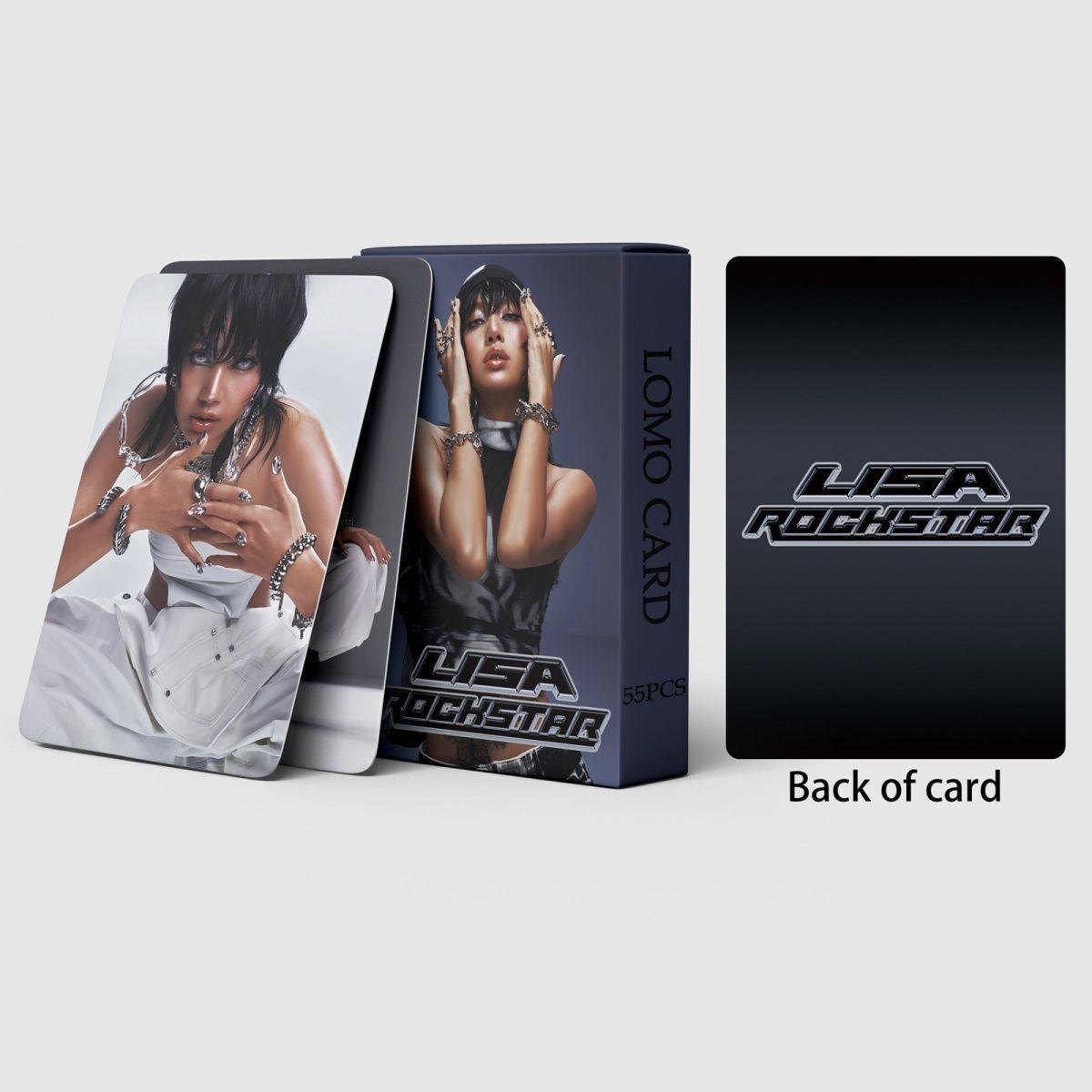 CARTES PHOTO LISA ROCKSTAR 55 PIÈCES