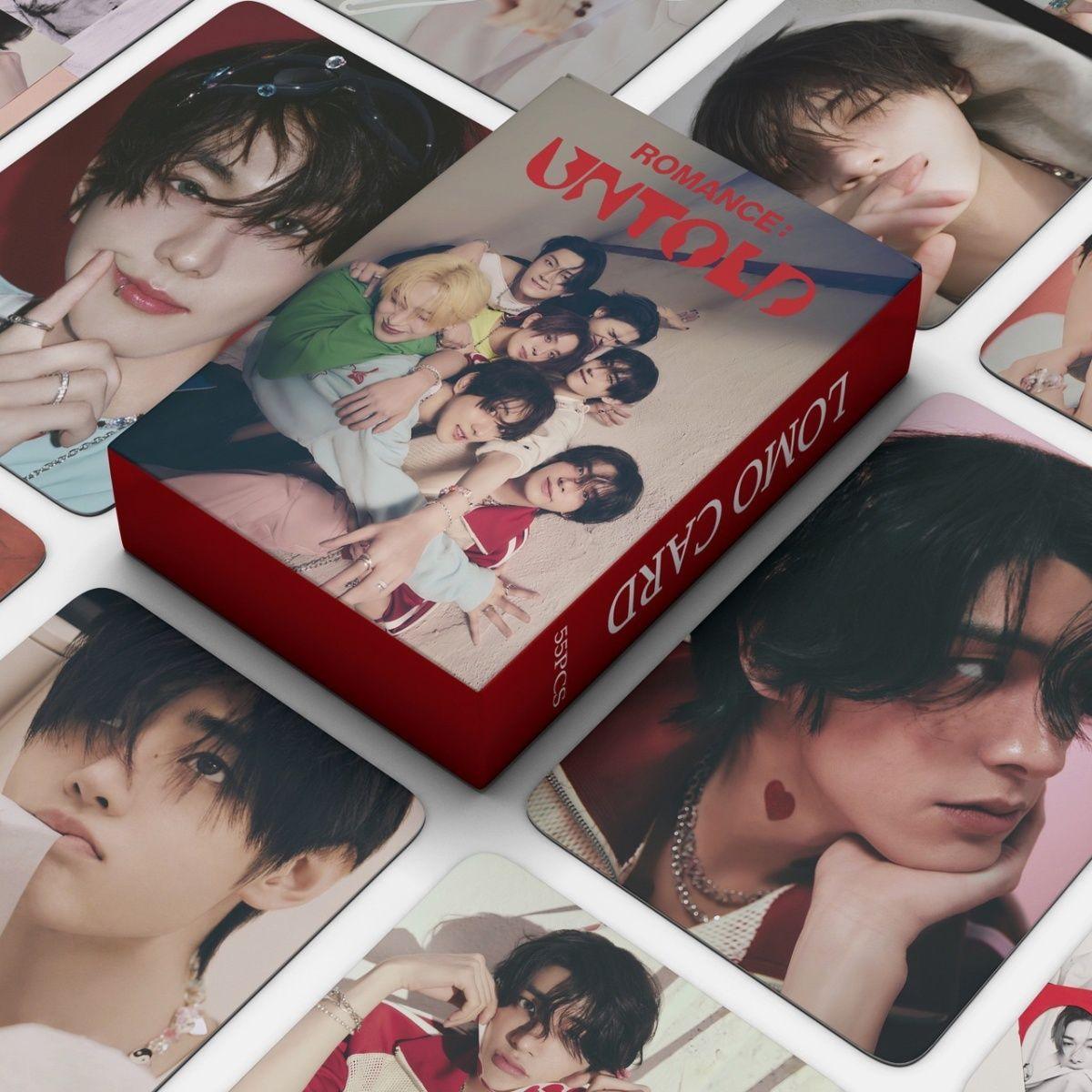 CARTES PHOTO ENHYPEN ROMANCE : UNTOLD (2 modèles) 55 PCS