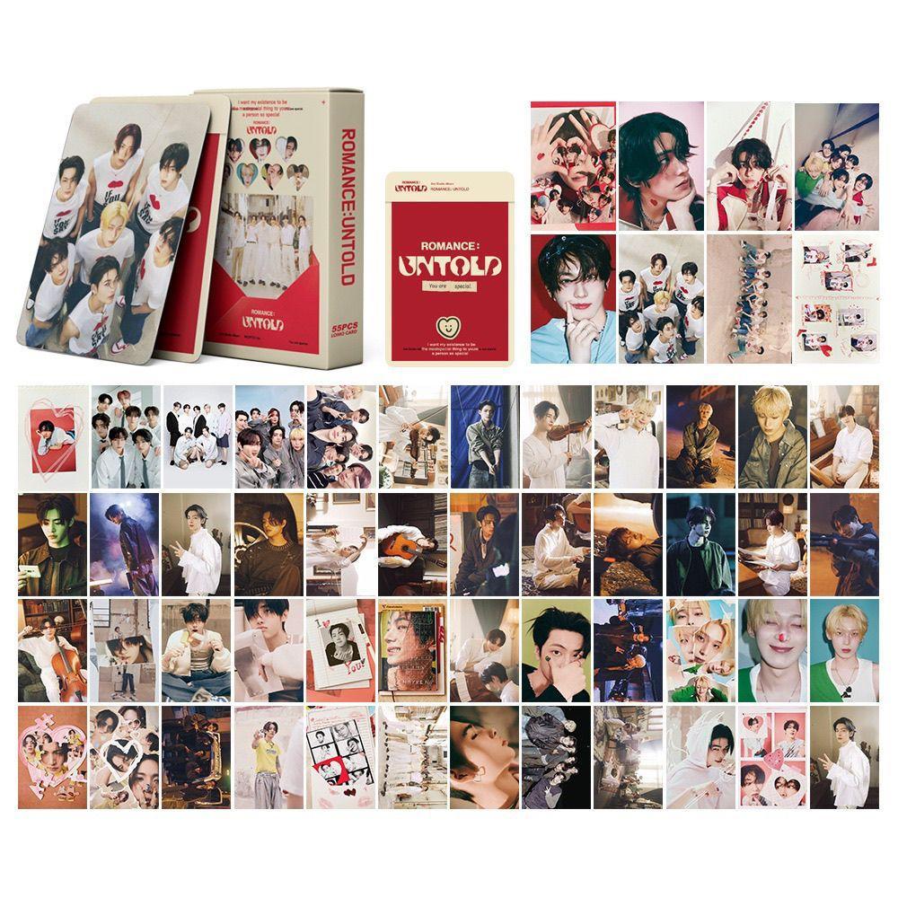 CARTES PHOTO ENHYPEN ROMANCE : UNTOLD (2 modèles) 55 PCS