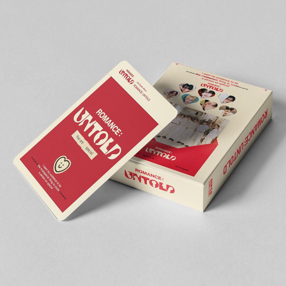 CARTES PHOTO ENHYPEN ROMANCE : UNTOLD (2 modèles) 55 PCS