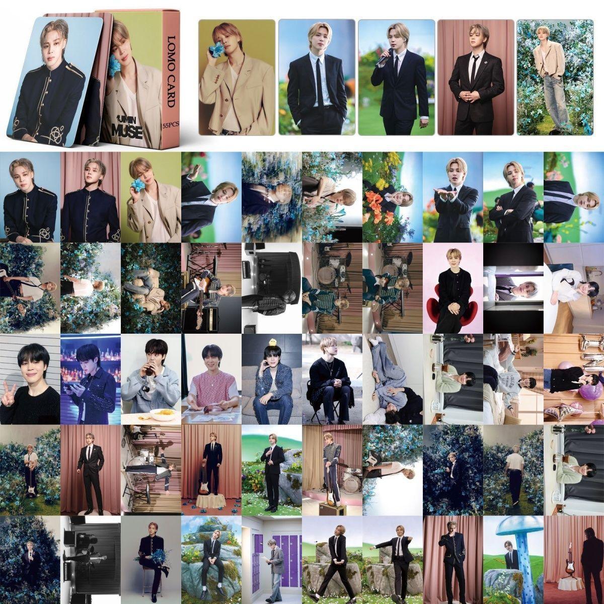 CARTES PHOTO JIMIN MUSE (en 2 modèles)