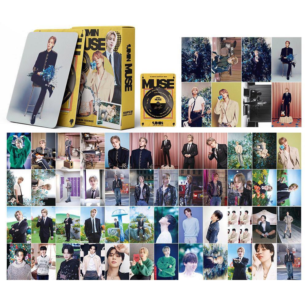 CARTES PHOTO JIMIN MUSE (en 2 modèles)