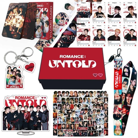 KIT ROMANCE ENHYPEN : UNTOLD 161 PCS (COFFRET CADEAU AVEC DIVERS ARTICLES !✨)
