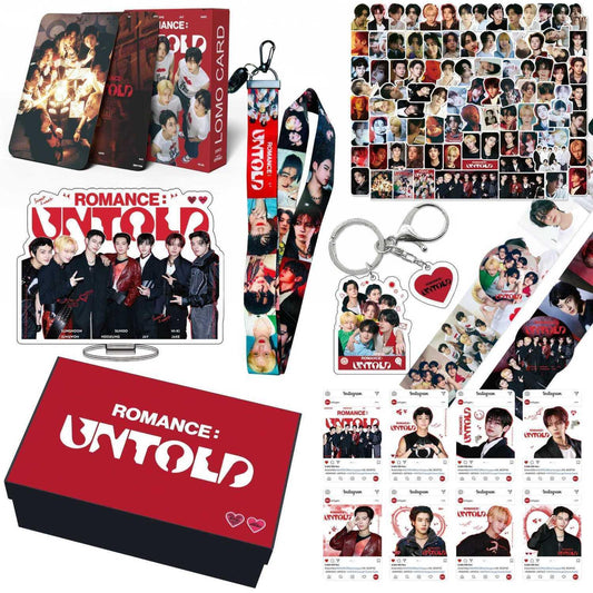 KIT ROMANCE ENHYPEN : UNTOLD 161 PCS (COFFRET CADEAU AVEC DIVERS ARTICLES !✨)