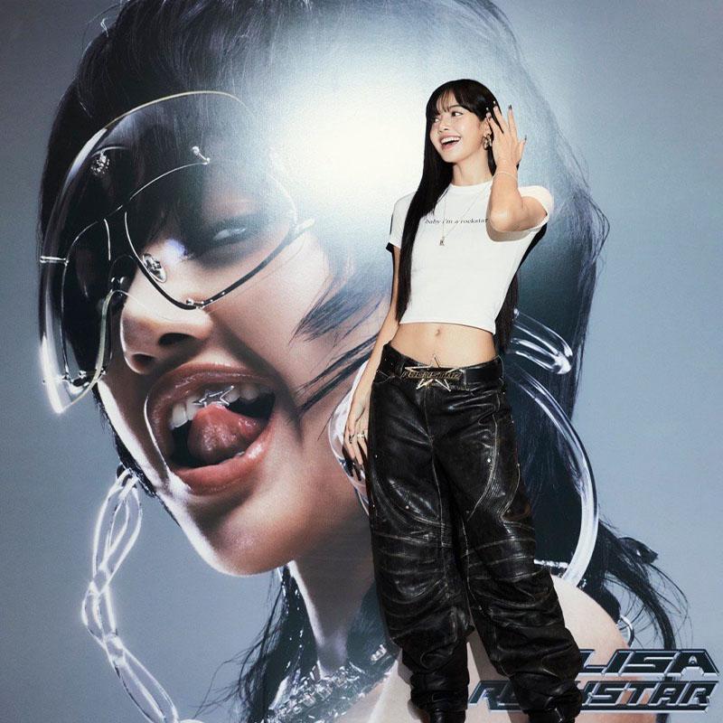 T-SHIRTS ROCKSTAR LISA 100% COTON