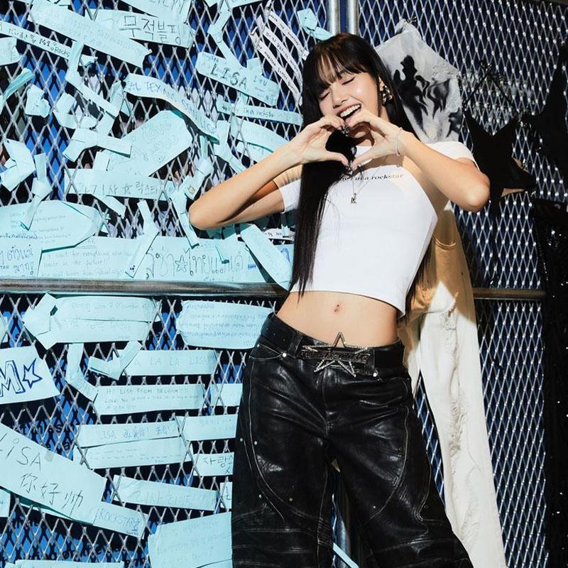 T-SHIRTS ROCKSTAR LISA 100% COTON