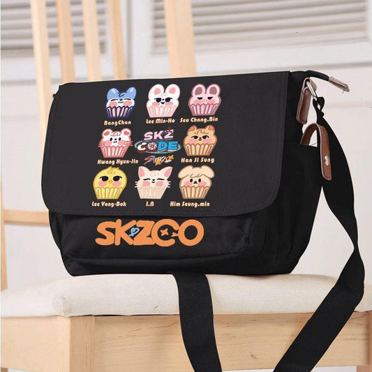 SAC SKZOO STRAY KIDS (noir et blanc)