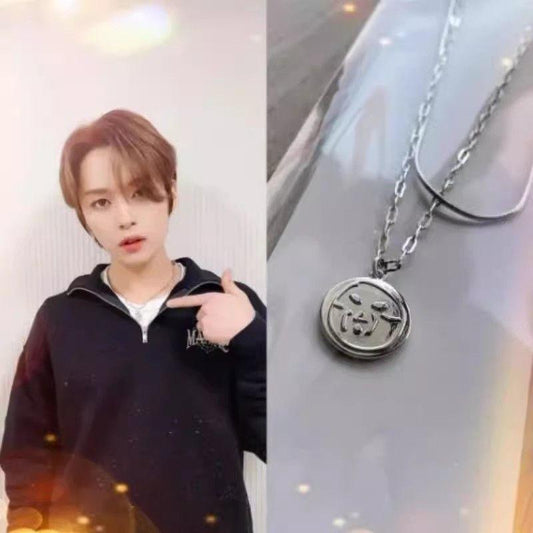 COLLIER STRAY KIDS EN ACIER INOXYDABLE
