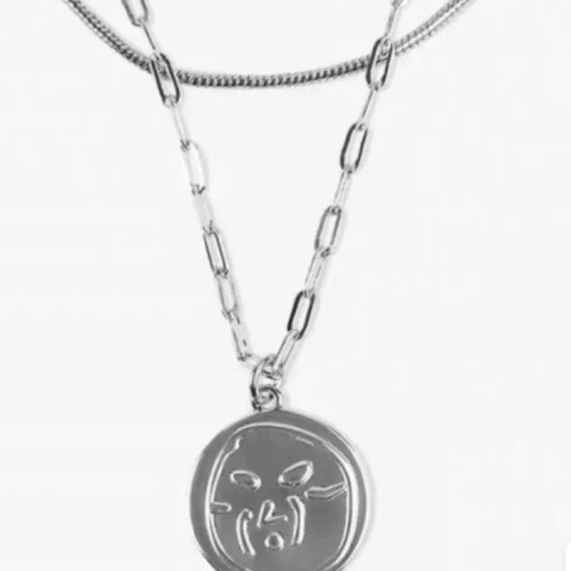 COLLIER STRAY KIDS EN ACIER INOXYDABLE