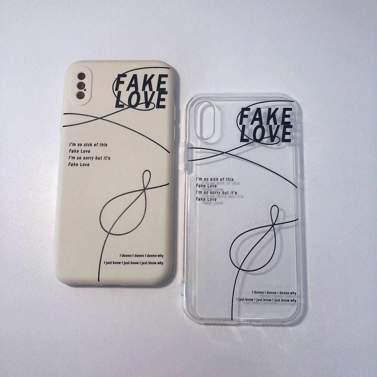 COQUES DE TÉLÉPHONE PORTABLE BTS FAKE LOVE - IPHONE DIFFÉRENTS MODÈLES !
