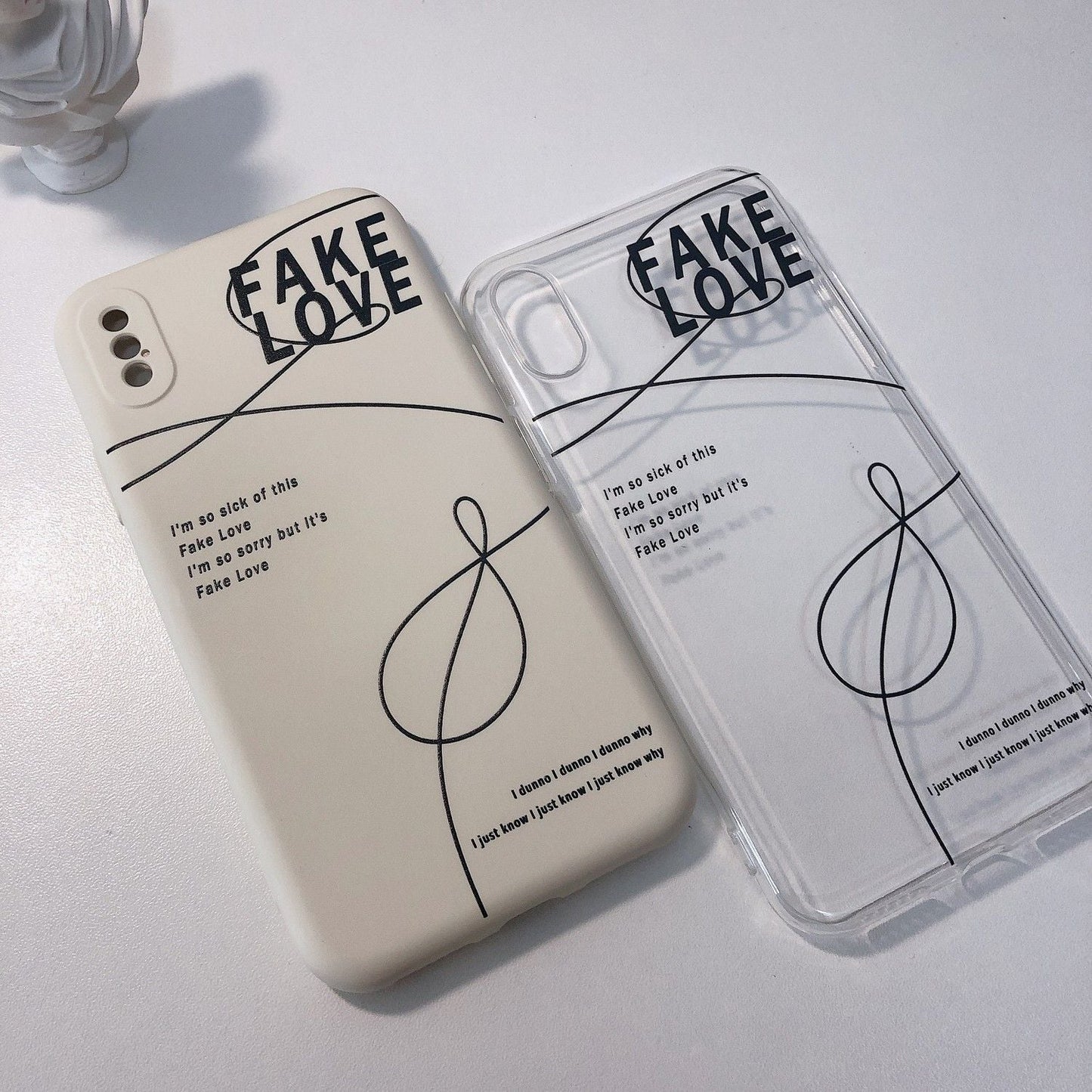 COQUES DE TÉLÉPHONE PORTABLE BTS FAKE LOVE - IPHONE DIFFÉRENTS MODÈLES !