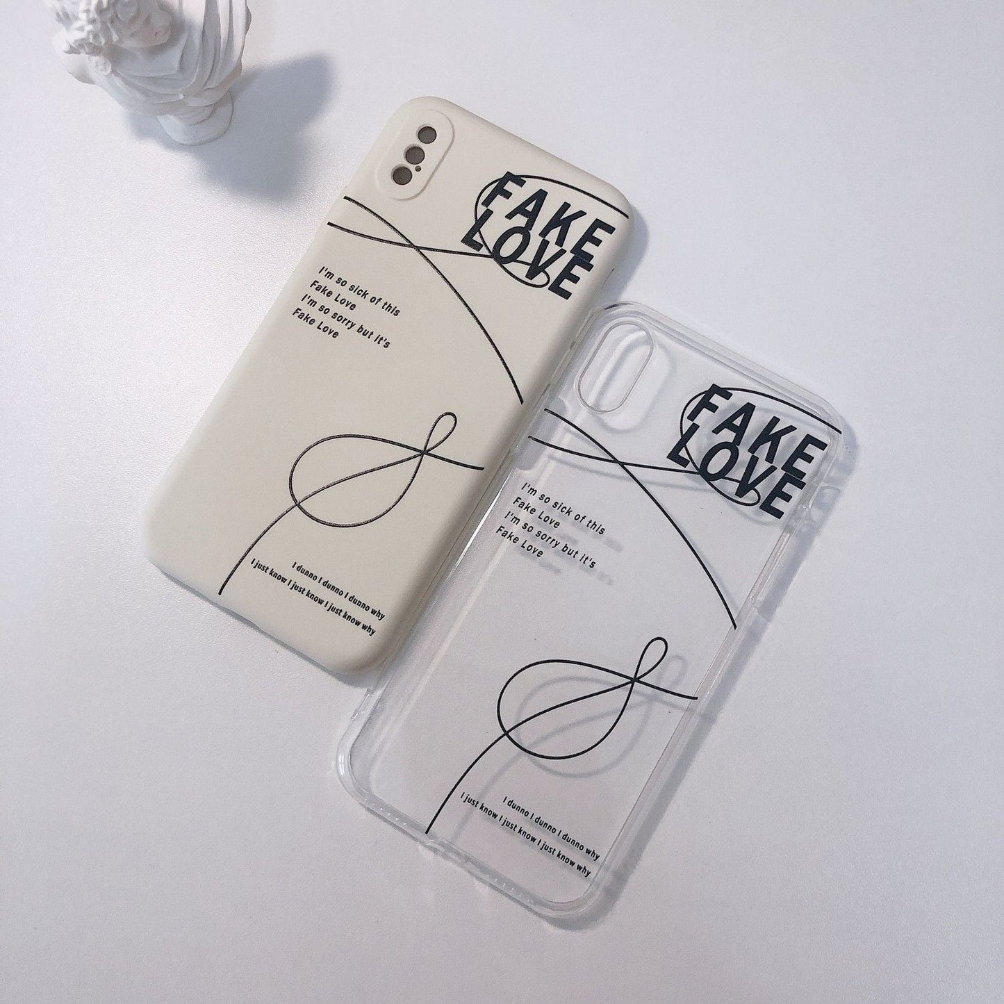 COQUES DE TÉLÉPHONE PORTABLE BTS FAKE LOVE - IPHONE DIFFÉRENTS MODÈLES !