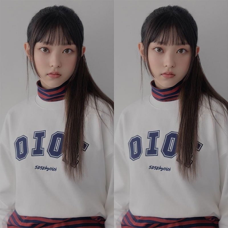 SWEAT À CAPUCHE NEWJEANS