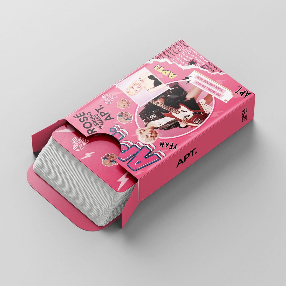 CARTES PHOTO APT ROSÉ 55 PIÈCES