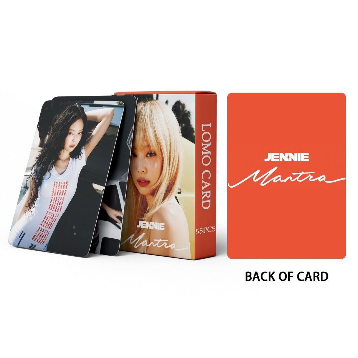 CARTES PHOTO JENNIE MANTRA 55 PCS