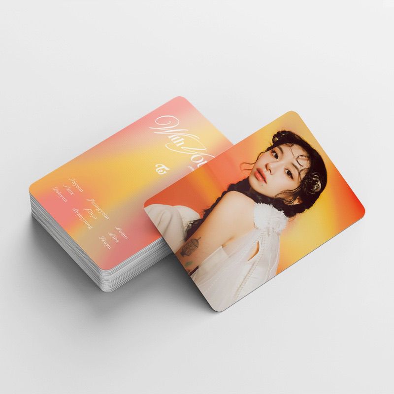 CARTES PHOTO TWICE WITH YOU - 92 PCS (60 CARTES PHOTO + 32 AUTOCOLLANTS)