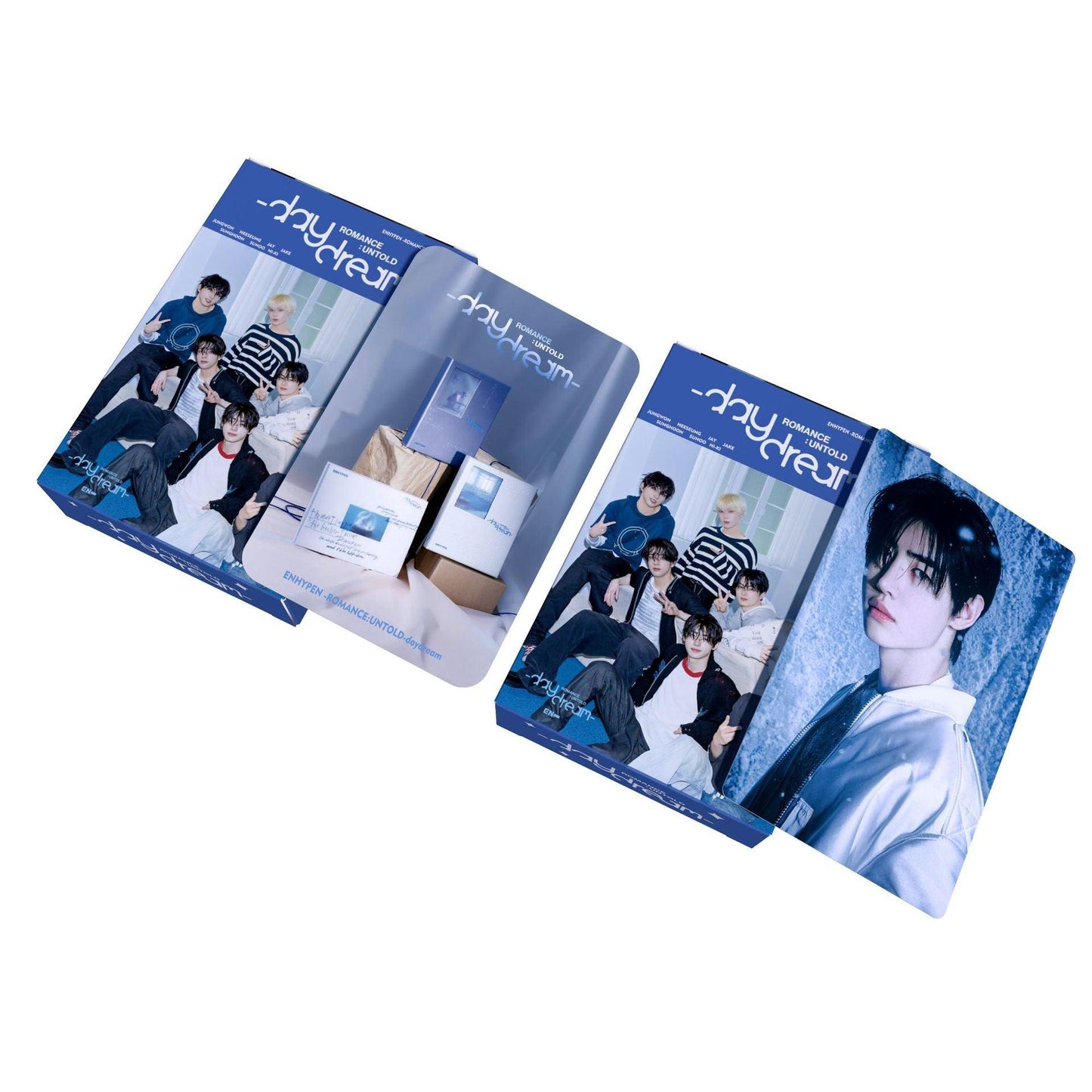 CARTES PHOTO ENHYPEN ROMANCE : UNTOLD DAYDREAM 55 PCS