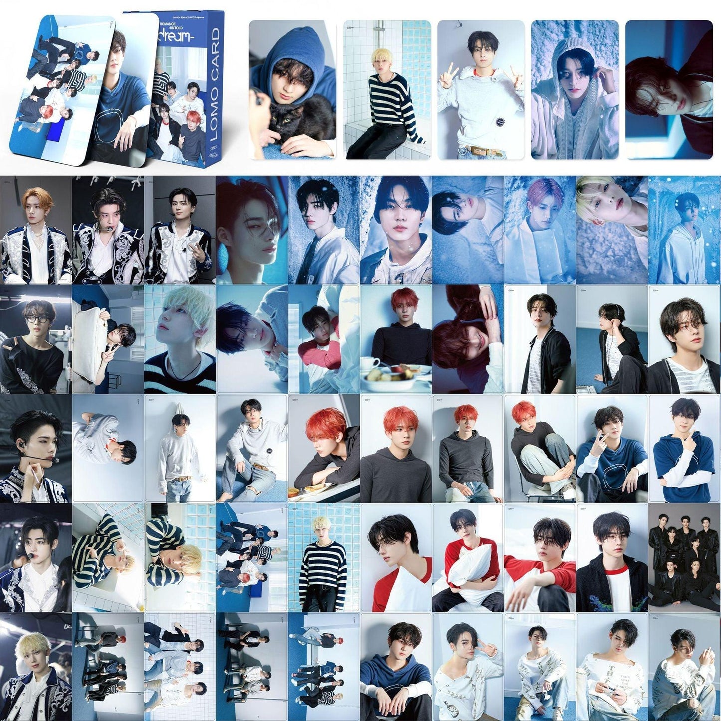 CARTES PHOTO ENHYPEN ROMANCE : UNTOLD DAYDREAM 55 PCS