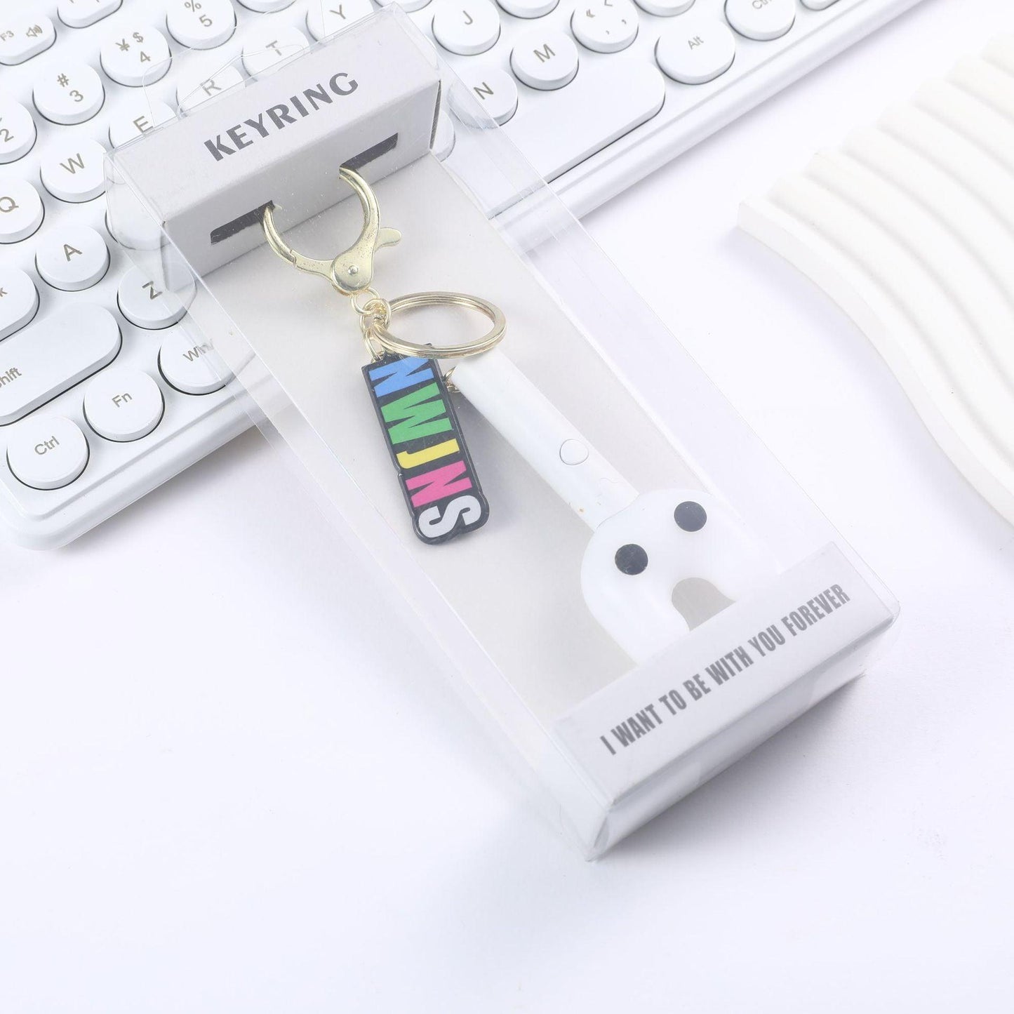 PORTE-CLÉS À LED LIGHTSTICK NEWJEANS